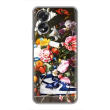 Чехол для Oppo A18 - с принтом Найк (AlphaPrint) (Стиль Найк)