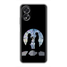Чехлы Венсдей на Oppo A18 Уэнсдей (AlphaPrint) (комната Уэнздей)