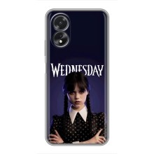 Чехлы Венсдей на Oppo A18 Уэнсдей (AlphaPrint) (Wednesday)