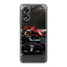 Чехол Формула1 на Oppo A18 – Гонка Ф1
