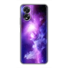 Космічні Чохли для OPPO A18 — ОППО А18 (VPrint) (Галактика)