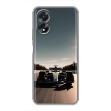 Чехол с прнтом Формула 1 на Oppo A18 – Болід Ф1