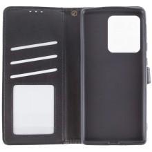 Кожаный чехол-книжка GETMAN Gallant (PU) для Oppo A3 4G / A3x 4G/ A40m – Черный