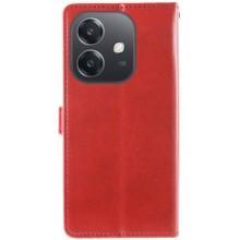 Кожаный чехол-книжка GETMAN Gallant (PU) для Oppo A3 4G / A3x 4G/ A40m – Красный