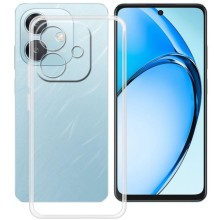 TPU чехол Epic Transparent 1,5mm Full Camera для Oppo A3 4G / A3x 4G/ A40m – Прозрачный
