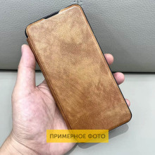 Шкіряний чохол-книжка Belora для Oppo A3 4G / A3x 4G / A40m – Коричневий