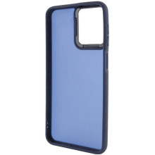 Чохол TPU+PC Lyon Frosted для Oppo A3 4G / A3x 4G/ A40m – Темно-синій