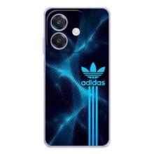 Чохли Адидас для OPPO A3 (AlphaPrint) (Синій Адідас)