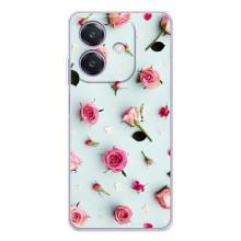 Чохли з принтом Троянд для OPPO A3 – Різні квіти
