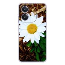 Чохол з ромашками на OPPO A3 – Біла ромашка