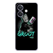 Чехол Супергерои Марвел на Оппо А3 – Groot