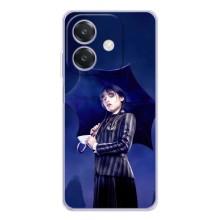 Чохли Венсдей на OPPO A3 Уенсдей (AlphaPrint) (Венздей з парасолькою)