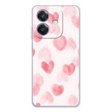 Чехол с розовым рисунком для OPPO A3