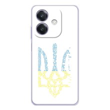 Чехол с украинским гербом на OPPO A3 – Герб с гимном Украины