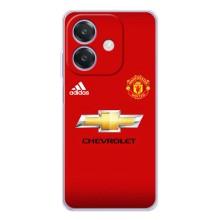 Силіконові Чохли з принтом Футбол на OPPO A3 – Man United