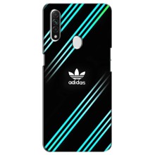 Чехлы Адидас для Oppo A31 (AlphaPrint) (Адидас с полосами)