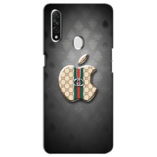 Чехлы ГУЧЧИ для Оппо А31 (AlphaPrint) (Apple gucci)