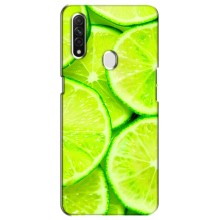 Чехлы с Фруктами для Oppo A31 (VPrint) (Лайм)