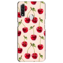 Чехлы с Фруктами для Oppo A31 (VPrint) (Вишня)