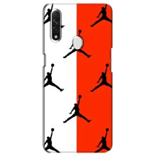 Чехлы для Oppo A31 - с картинкой JORDAN (AlphaPrint) (Лого Джордан)