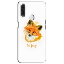 Чехлы с картинкой Лисички для Oppo A31 (VPrint) (Девочка Лиса)