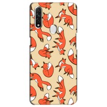 Чехлы с картинкой Лисички для Oppo A31 (VPrint) (Лисички)