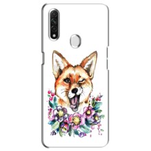 Чехлы с картинкой Лисички для Oppo A31 (VPrint) (Веселая лисичка)