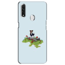 Чехлы с картинкой собаки Патрон для Oppo A31 (AlphaPrint) (Сапер Пес)