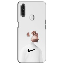 Чехлы с Обезьянами NFT для Oppo A31 (AlphaPrint) (обезьяна NFT Nike)
