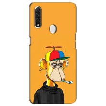 Чехлы с Обезьянами NFT для Oppo A31 (AlphaPrint) (Скучающая Обезьяна NFT)