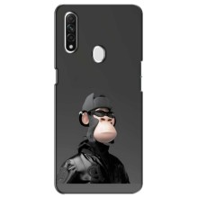 Чехлы с Обезьянами NFT для Oppo A31 (AlphaPrint) (стильная обезьяна NFT)