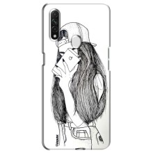 Чехол с печатью для Oppo A31 - (Мода) (AlphaPrint) (Фото девочки)