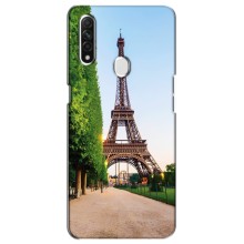 Чехол Эйфелева Башня для Oppo A31 - (AlphaPrint) (Дорога в Париж)