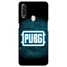 Чехол PUBG для Оппо А31 (AlphaPrint) (Лого PUBG)