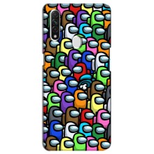 Чехол Амонг Ас для Oppo A31 (AlphaPrint) (Убит)