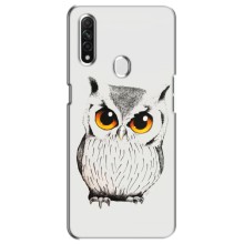 Чехол с птицами на Oppo A31 (VPrint) (Милая Сова)