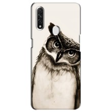 Чехол с птицами на Oppo A31 (VPrint) (Сова)