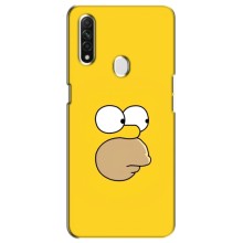 Чехол с Симпсонами для Oppo A31 (VPrint) (Гомер)