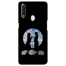 Чехлы Венсдей на Oppo A31 Уэнсдей (AlphaPrint) (комната Уэнздей)