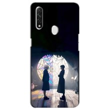 Чехлы Венсдей на Oppo A31 Уэнсдей (AlphaPrint) (Уэнздей и Инид)