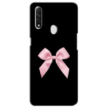 Чехол банты для Oppo A31 – Бант на черном