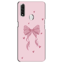 Чехол банты для Oppo A31 – Бант на розовом
