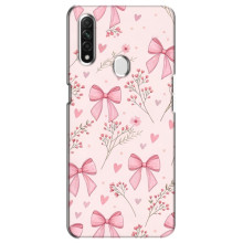 Чехол банты для Oppo A31 – Банты с цветами