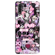 Чехол с кроликом Куроми на Oppo A31 (Коллаж Куроми)