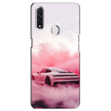 Чохол з авто Порше для Oppo A31 – Рожевий Порше