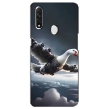 Чехол с мемом Тралалело тралала на Oppo A31 (Бомбардини гусини)