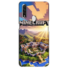 Чохол з картинками Майнкрафт для ОППО А31 – Minecraft