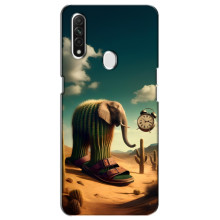 Чехол с мемами тралалело тралала для Oppo A31 – Лирили ларила