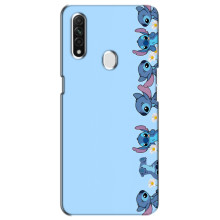 Чехол с принтом Стич на Oppo A31 – Стич фон
