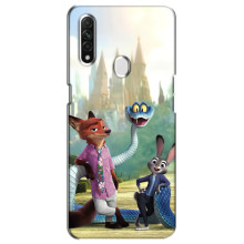 Чехол Зоотрополіс на Oppo A31 – Ник Джуди и змея